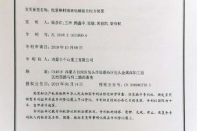 批量棒材端部电磁能去应力装置